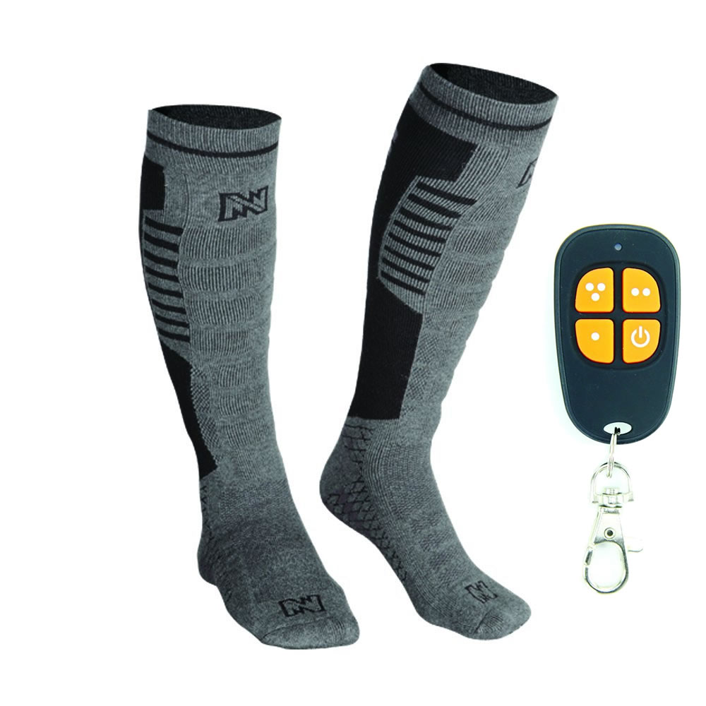 Mobile Warming Heated Electric Socks With Remote Control