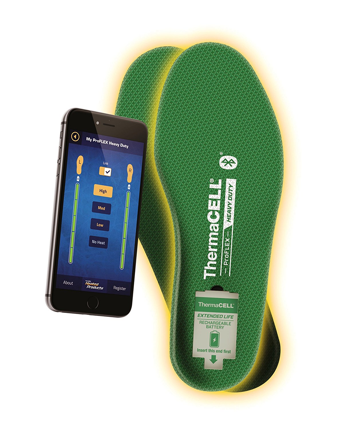 thermacell heated insoles