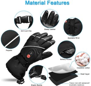 SNOW DEER Heated Electric Gloves - Electric Socks