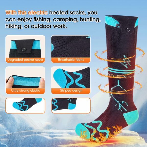 IFNOW Electric Heated Socks 03